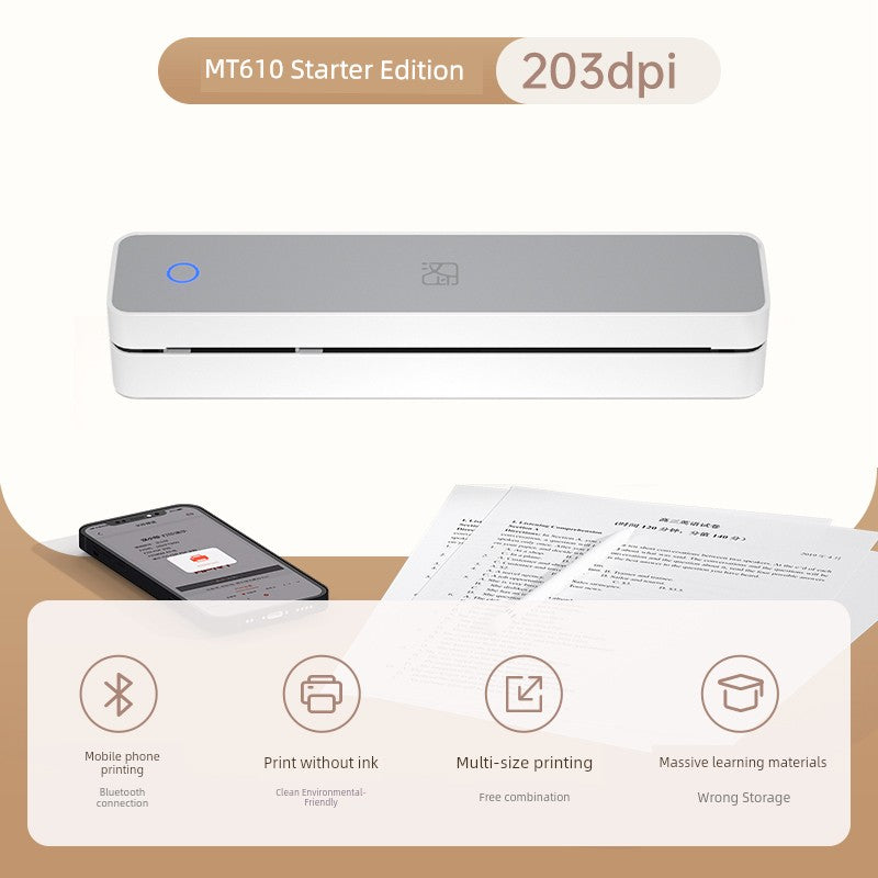 Mt610 Wireless Thermal Printer